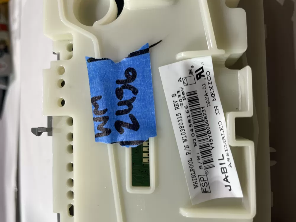 Whirlpool W10804121 W10588606 Dishwasher Control Board AZ145716 | Wm2436