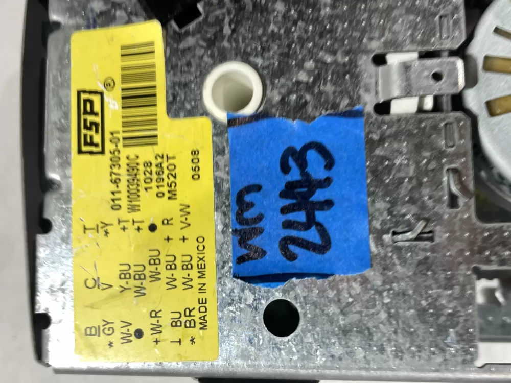 Whirlpool W10039490 W10199588 Dishwasher Magic Chef Timer AZ201547 | Wm2443