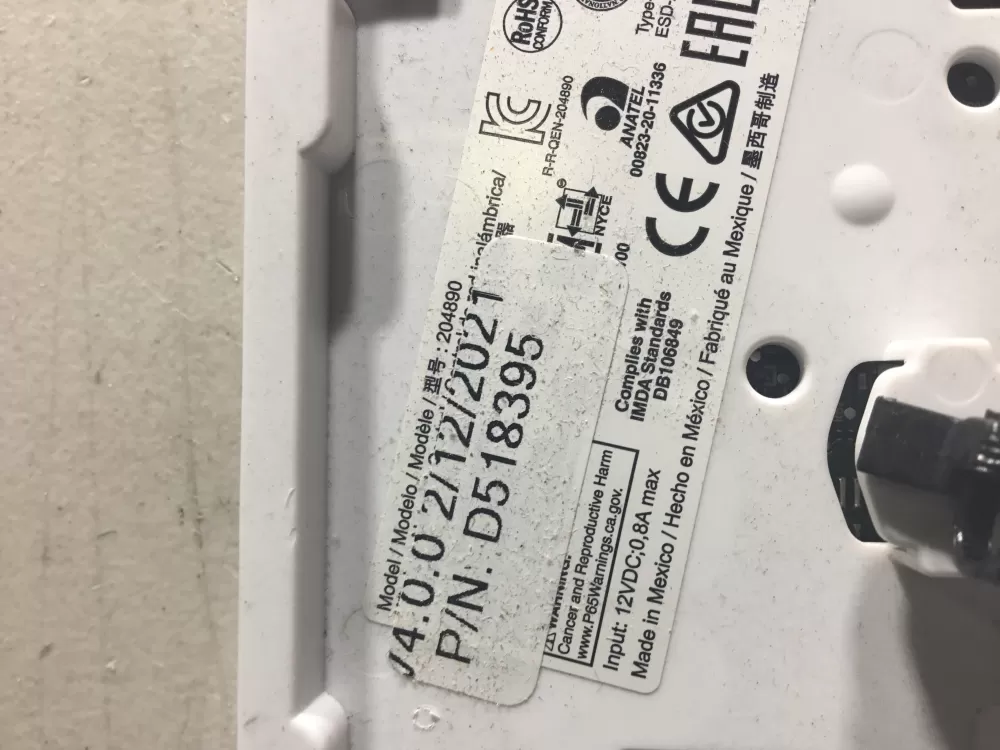 Alliance 205220 204890 Wireless Network Control AZ45974 | NR152