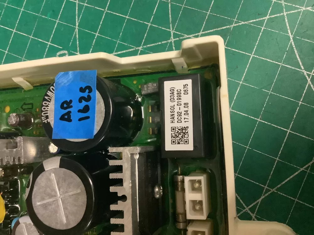 Samsung DC92-01998C Washer Control Board AZ209660 | AR1625