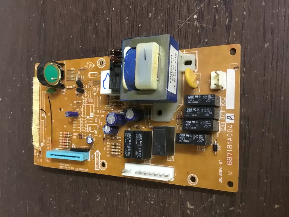 LG 687181A004A P1-6A004 Microwave Control Board