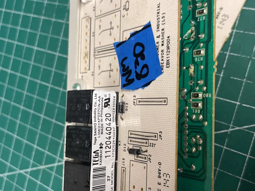 GE 175D5261G037 EBX1129P004 Ebx1129p004 Washer Control Board AZ211871 | Wm830
