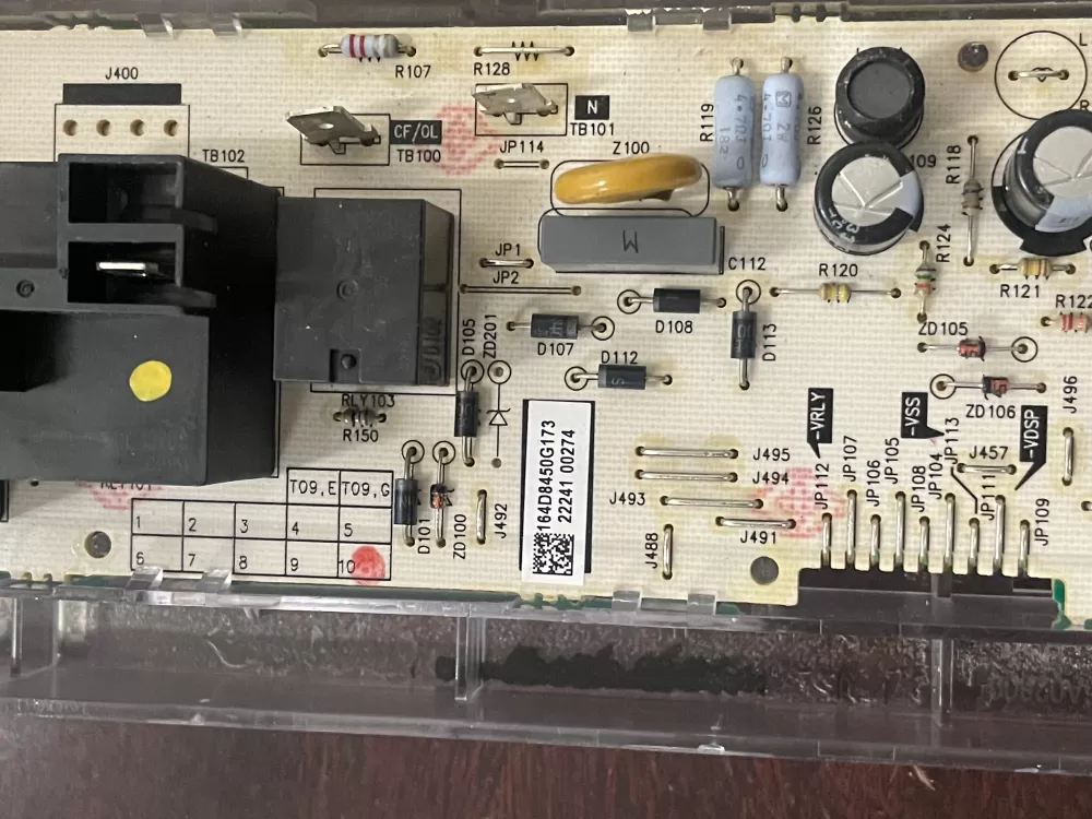 GE Oven WB27X29091 164D8450G173 Control Board AZ45085 | KM820