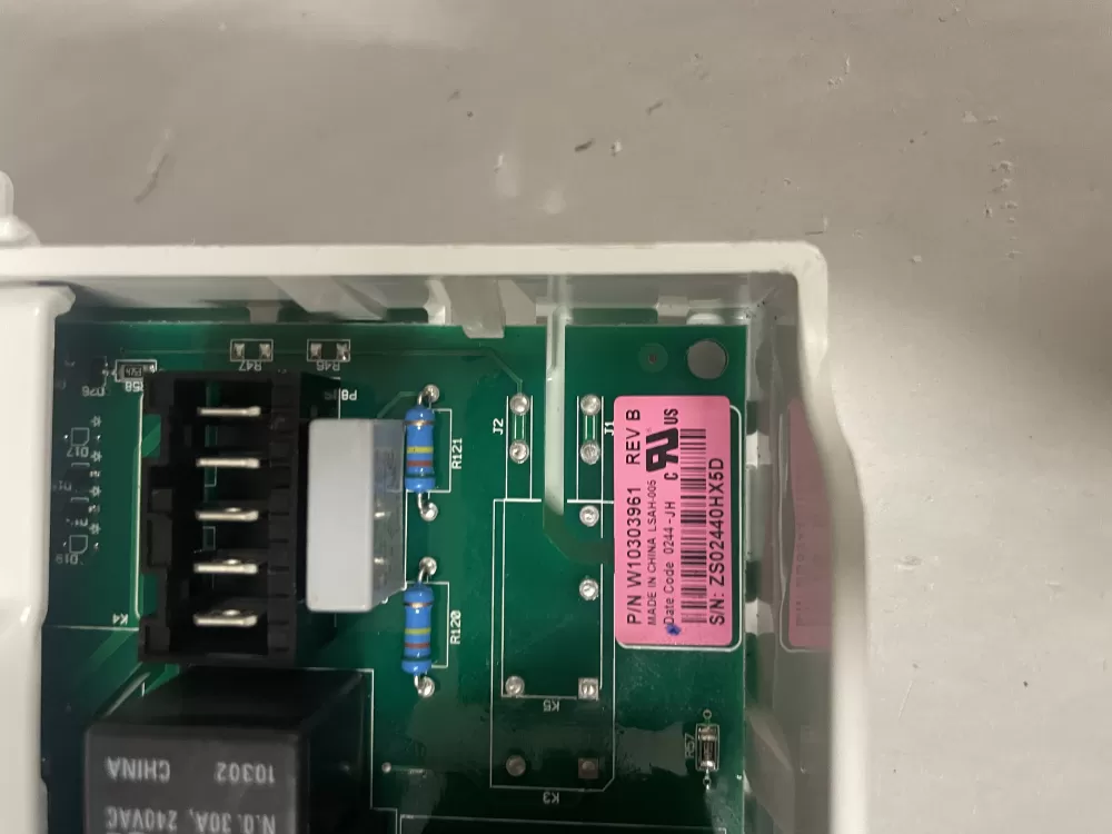 Kenmore AP6019408 W10303961 W10317640 Dryer Control Board AZ222217 | Wm2048