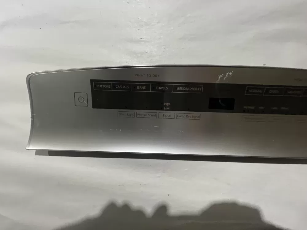 Whirlpool W11124277 Dryer Control Board Overlay Touchpad Panel AZ206501 | KMV425