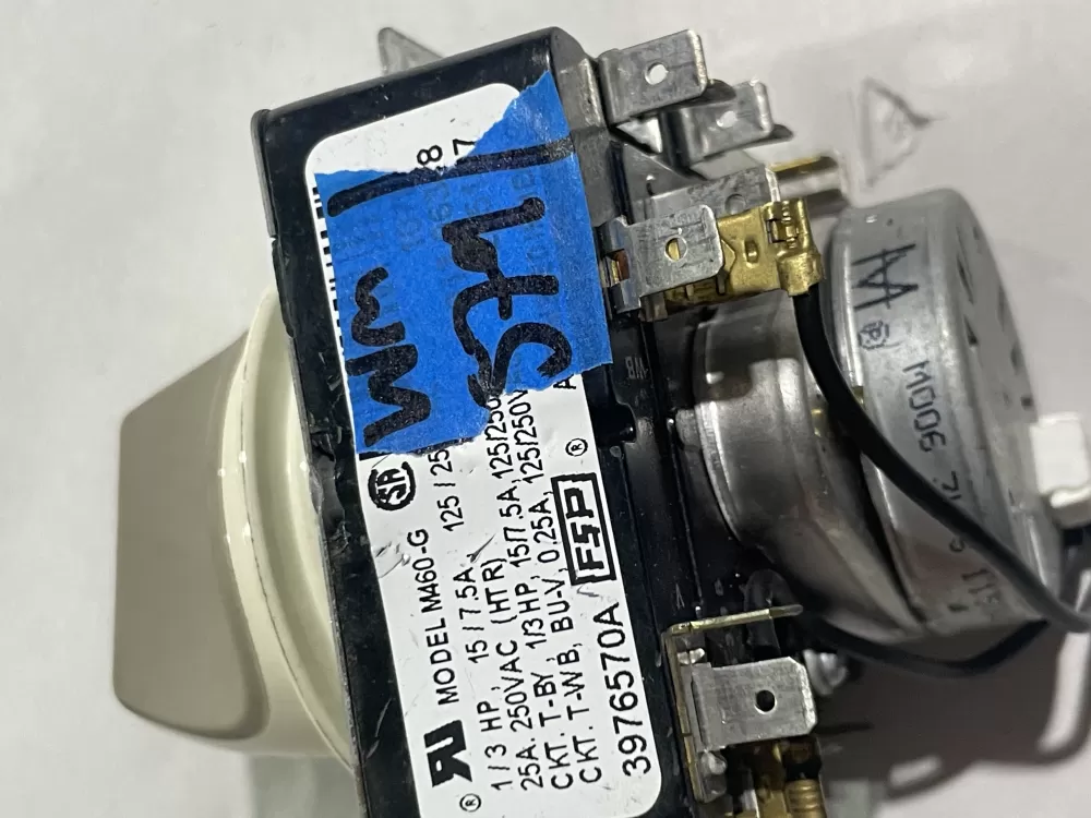 Whirlpool 3976570A Dryer Timer AZ168092 | Wm579