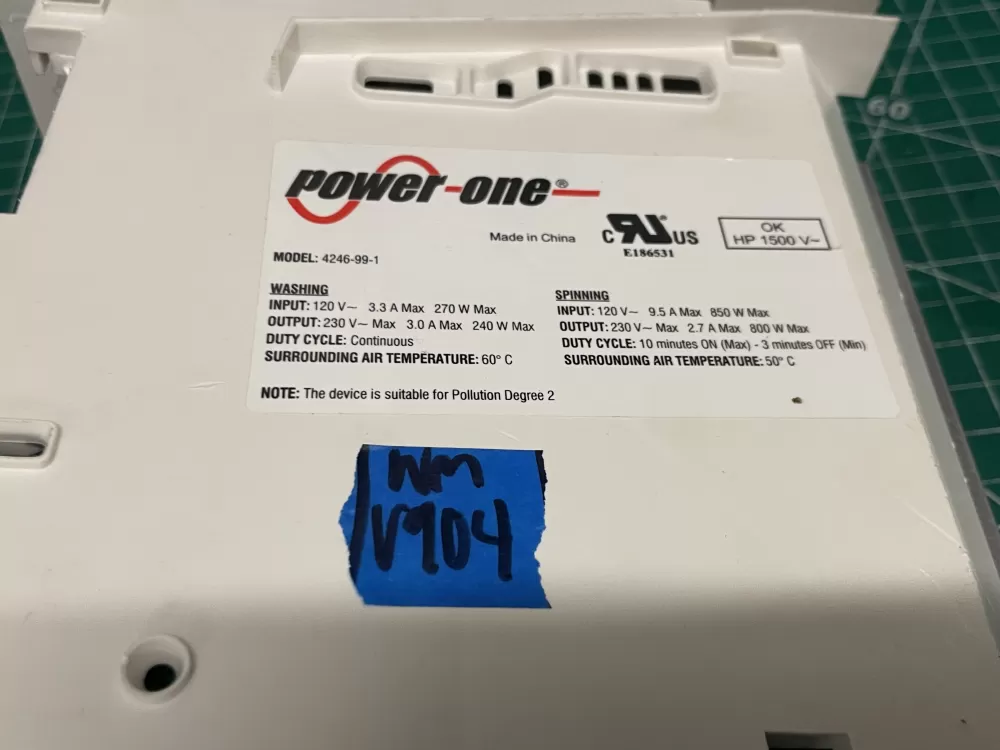 Kenmore E186531 Washer Control Board AZ203180 | Wmv904