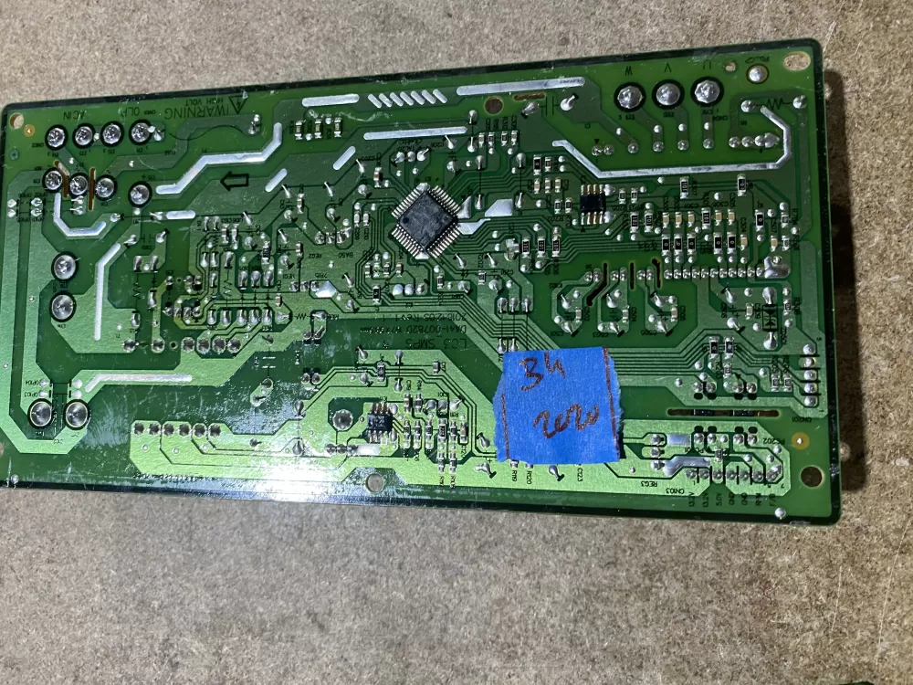 Samsung DA92 00768D Refrigerator Control Board Inverter AZ68747 | BK2020