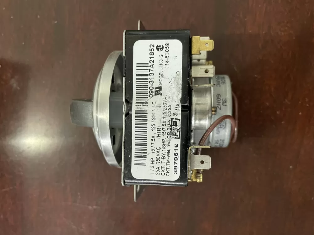 Whirlpool  Amana  Admiral AP6009056 3979618 3979618R 8299783 WP3979618 PS11742198 Dryer Timer