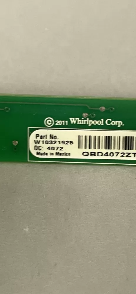 Whirlpool W10321925 Dishwasher Control Board AZ222263 | Wm2049