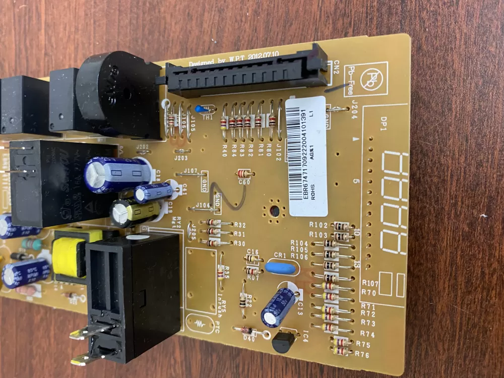 LG EBR67471709 Microwave Control Board AZ29934 | BK1624
