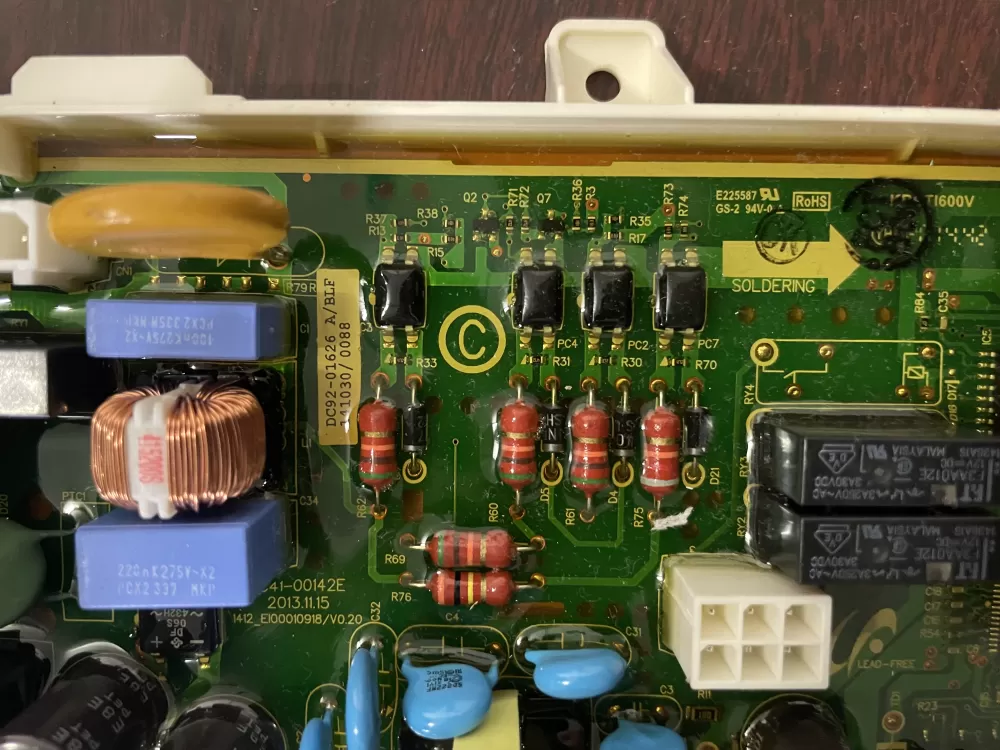 Samsung DC94-04385A Dryer Control Board AZ45392 | KM435