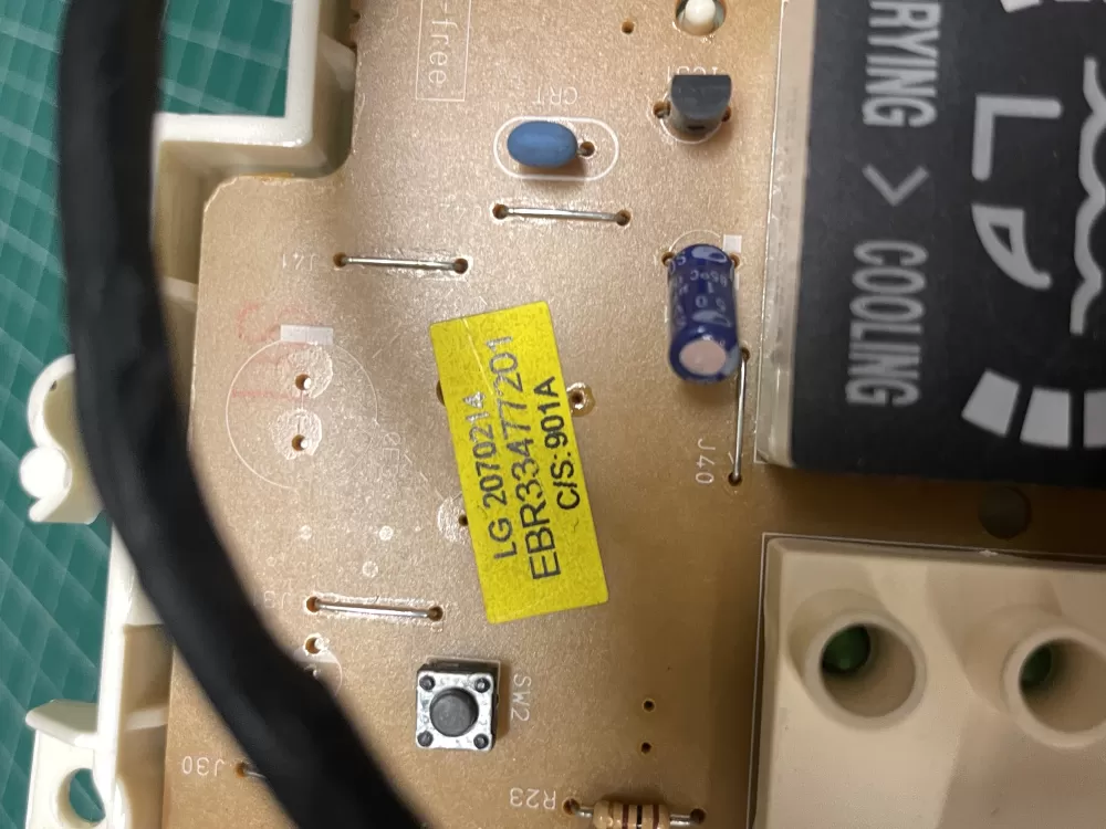 LG EAX32221201 EBR33477201 Dryer Control Board AZ202677 | Wmv822