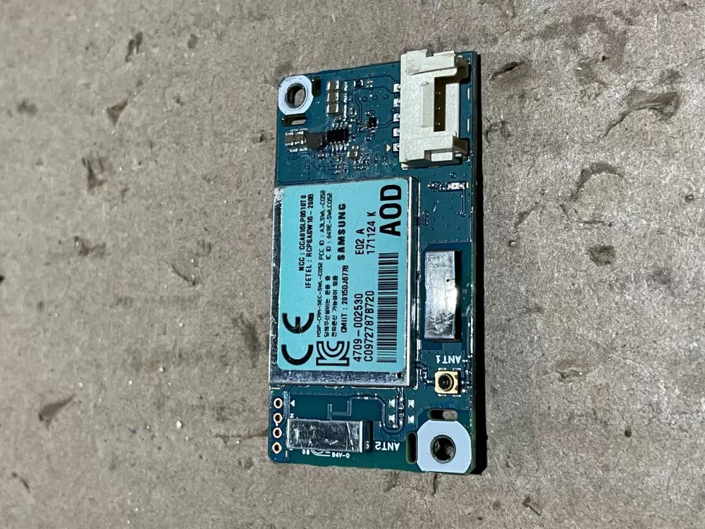 Samsung 4709 002530 DC92 02046A Washer Wifi Control Board AZ72447 | KM1369