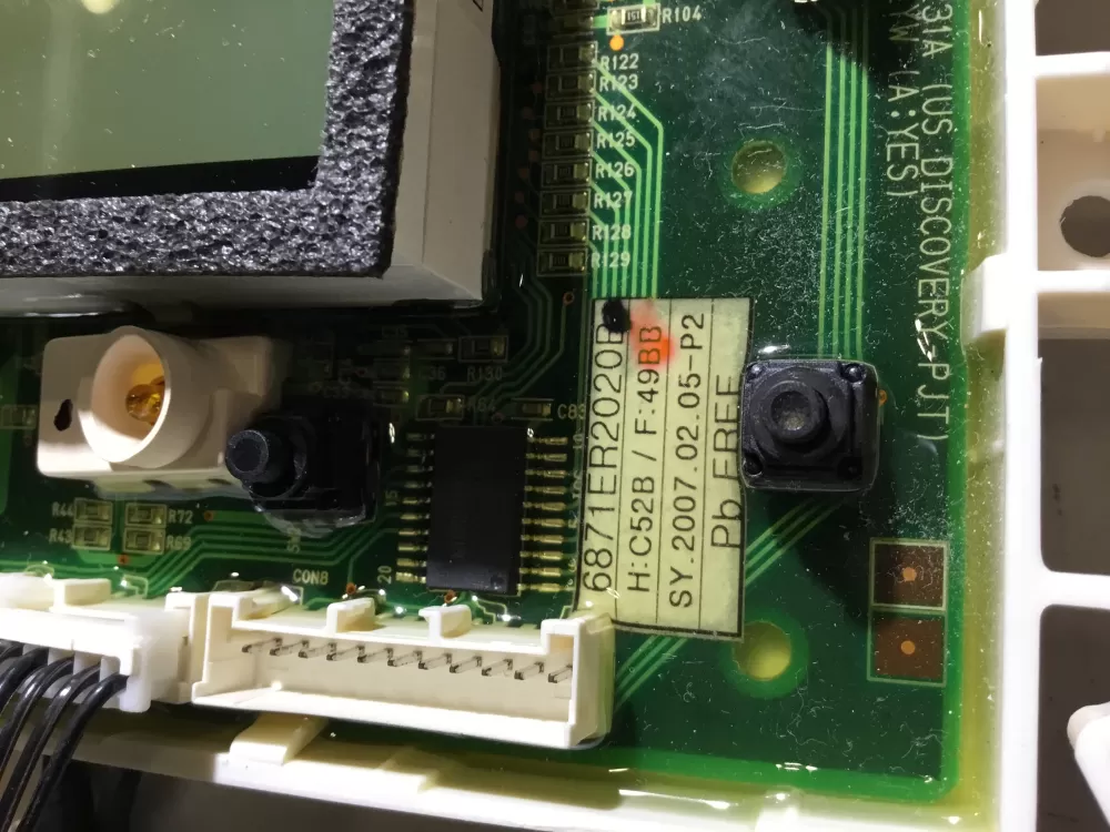 LG 6870EC9236A 6871ER2020B Washer Control Board AZ40862 | NRV408