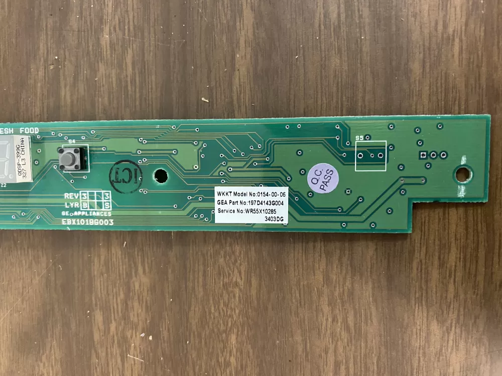 GE Refrigerator User Interface Board Dispenser wr55x10285 AZ31251 | BK213