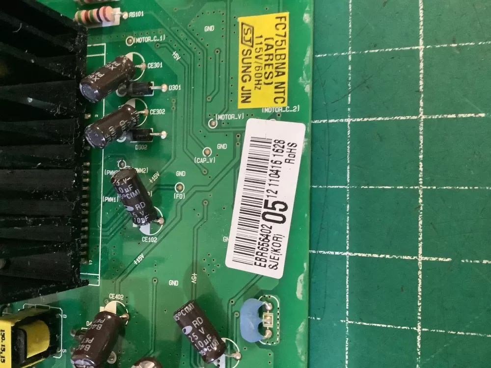 LG AP5605486 EBR65640205 PS3645705 Refrigerator Control Board AZ213289 | NR1603