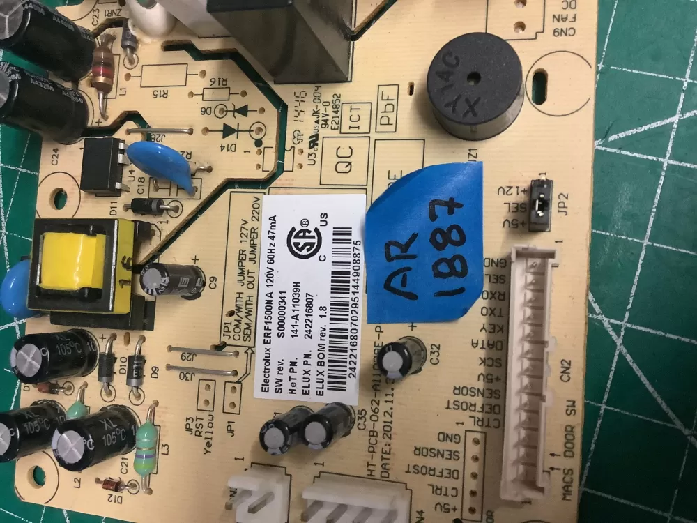 Frigidaire 5304504489 242216807 Refrigerator Control Board AZ201477 | AR1887