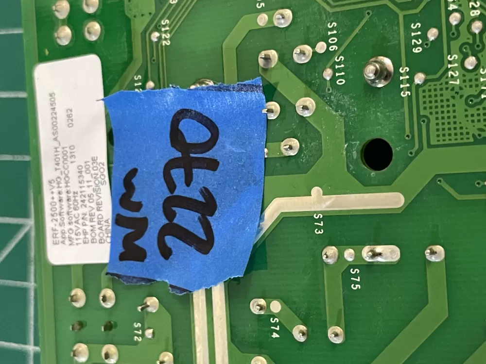 Frigidaire Electrolux 242115340 Refrigerator Control Board AZ206832 | Wm2270