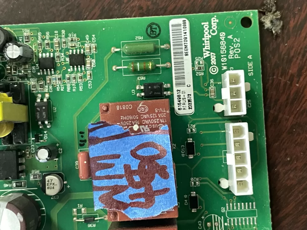 Whirlpool Maytag W10259855 W10156840 Refrigerator Control Board AZ37528 | Wm450