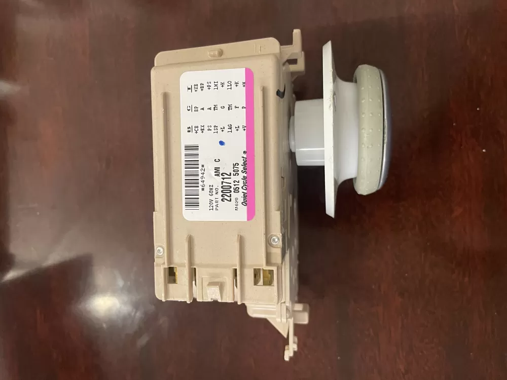 Maytag Amana 2200712 WP27001113 Washer Timer AZ39104 | KM408