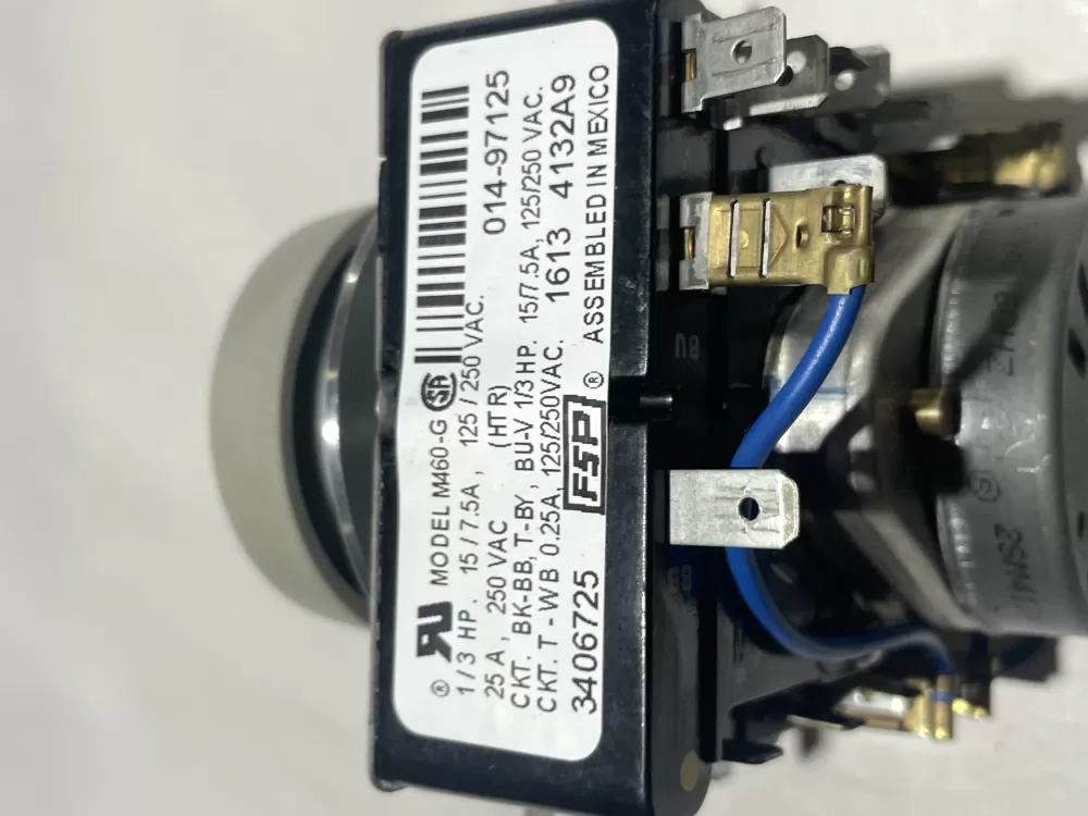 Whirlpool Maytag Amana AP6008573 3406725 WP3406725 Dryer Timer AZ127043 | Wm1957