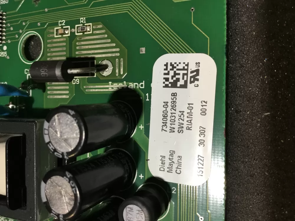 Whirlpool Maytag W10312695B Refrigerator Control Board AZ78233 | NR634