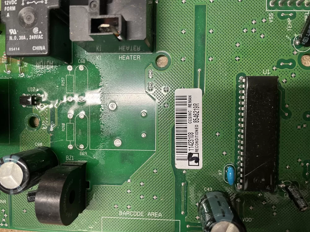 Whirlpool WP8546219 3980062 WP3980062 Dryer Control Board AZ12587 | KM1111