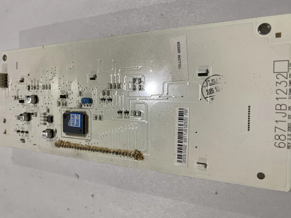 LG 6871JB1232D Refrigerator Control Board AZ160545 | BK1642