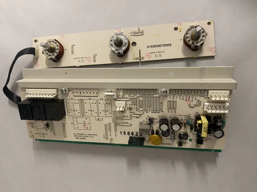 GE 175D5261G040 EBX1129P004 WH12X10614 Washer Control Board