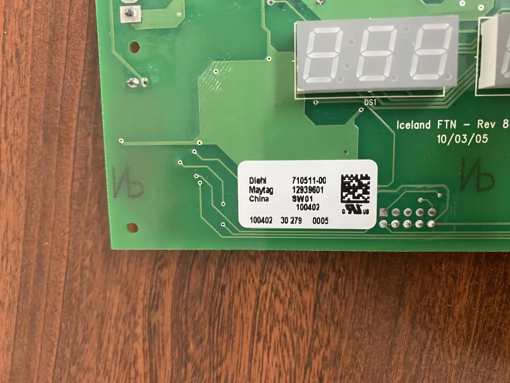 Maytag Amana 12939601 Refrigerator Control Board Dispenser AZ33395 | BK1684