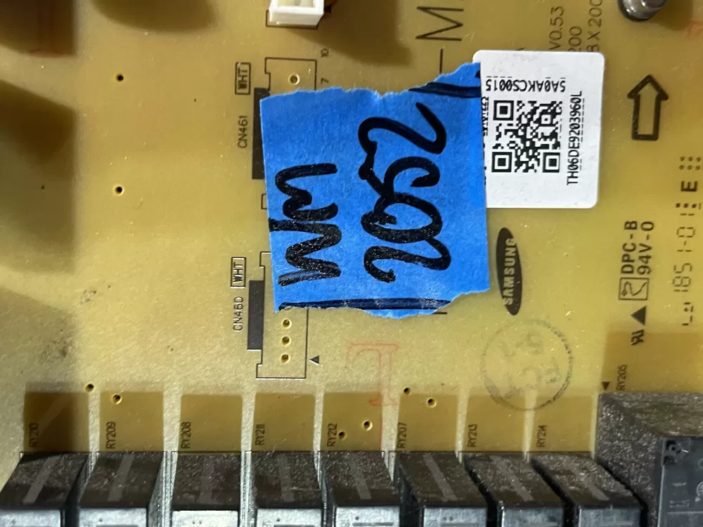 Samsung DE92-020396 Oven Control Board AZ150495 | Wm2052