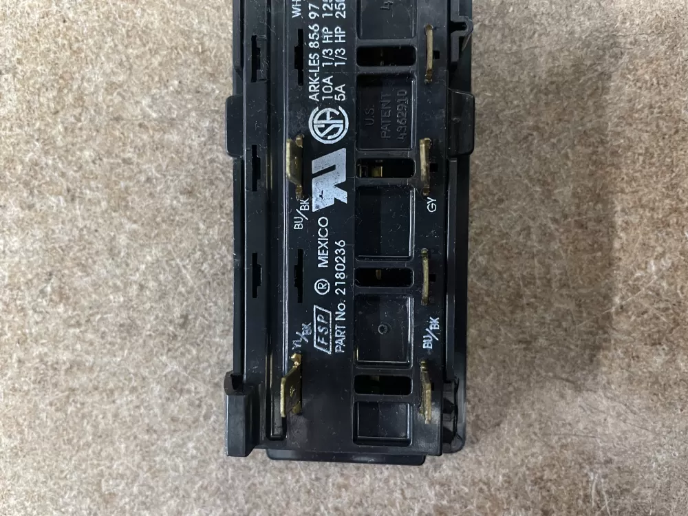 Kenmore WP2180236 Refrigerator Control Board Dispenser Switch AZ9317 | KM1344