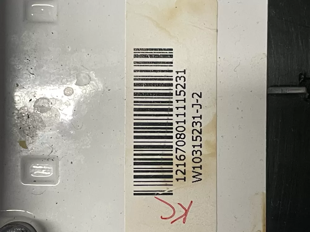 KitchenAid Whirlpool W10500087 W10315231 Dishwasher Control Panel AZ14519 | V352