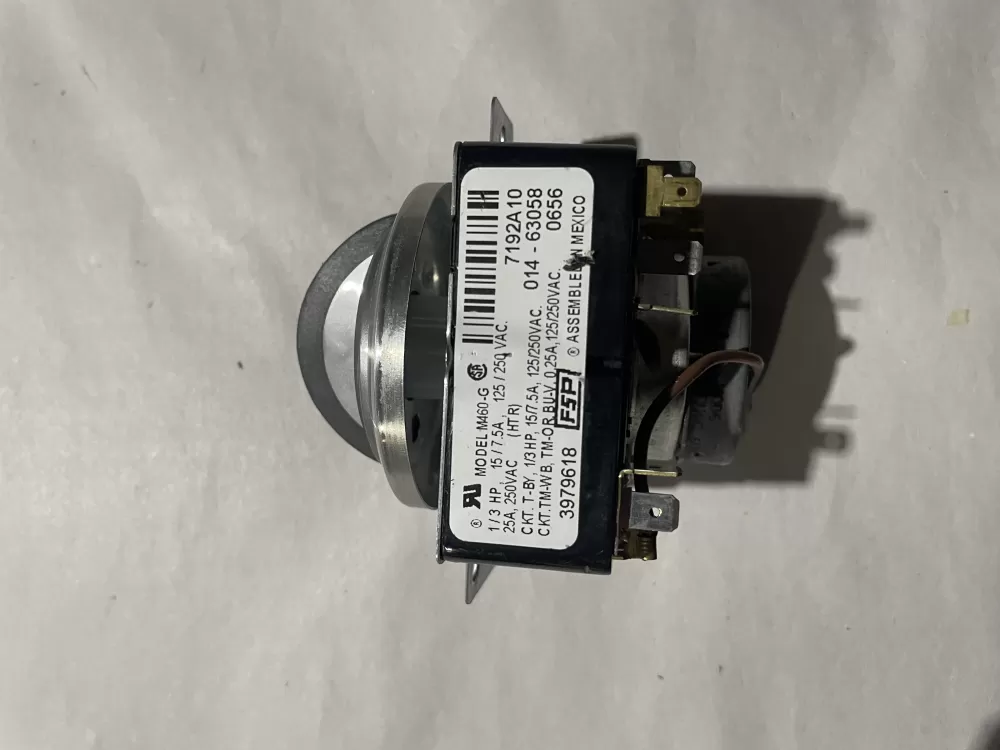 Whirlpool  Amana  Admiral AP6009056 3979618 3979618R 8299783 WP3979618 PS11742198 Dryer Timer
