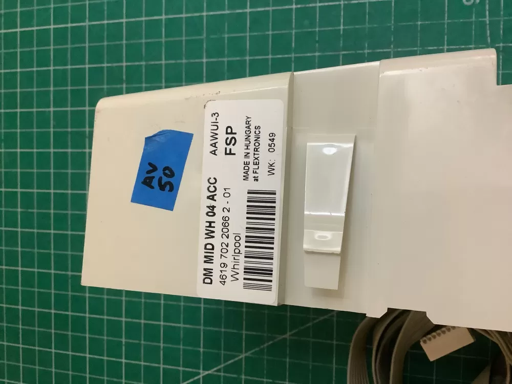 Whirlpool 4619 702 2066 2 - 01 Washer Control Board AZ219938 | ARV50