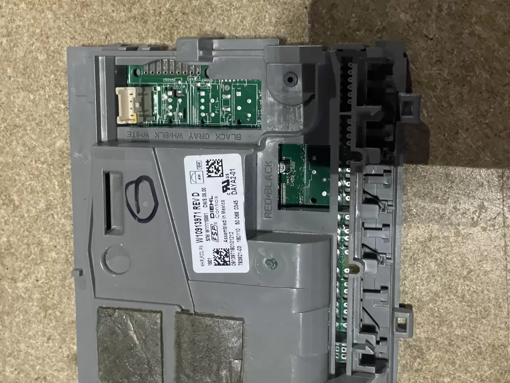 Whirlpool W10913608 W10913971 Dishwasher Control Board AZ25123 | KM19