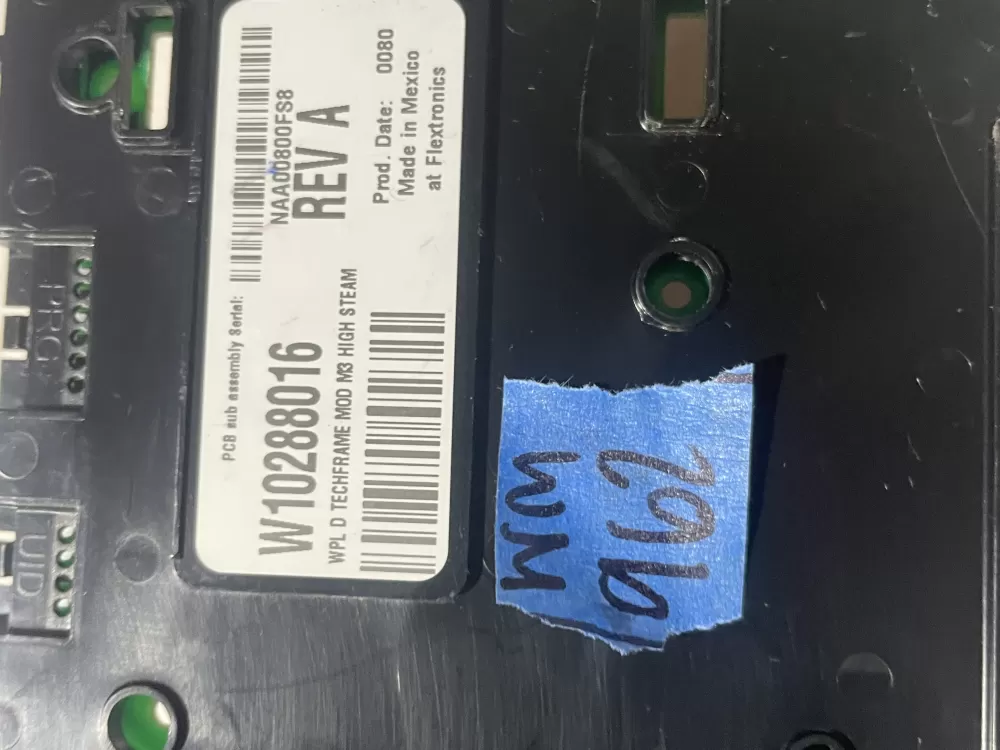Whirlpool W10288016 W10012540 Washer Control Board AZ134467 | Wm962