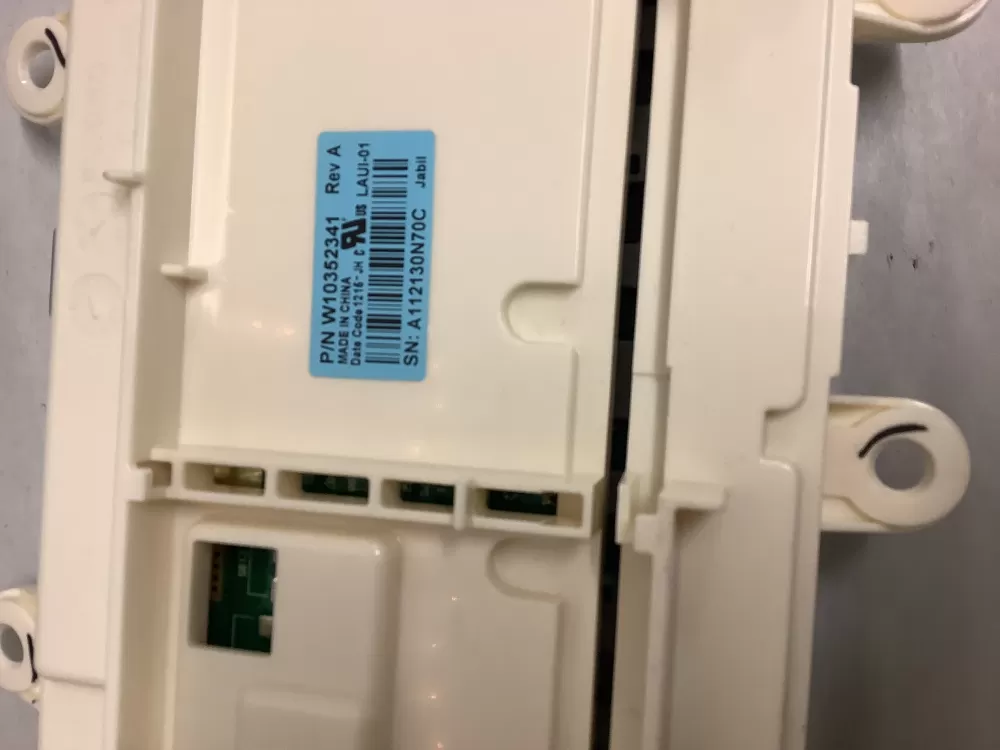 Whirlpool W10352341 Dryer Control Board AZ199697 | ZC2781
