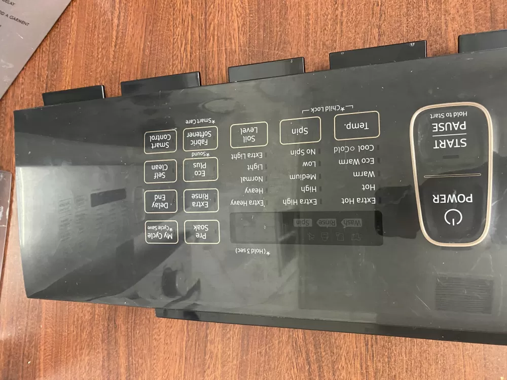 Samsung Washer Interface Control Panel DC92-01863E AZ53401 | BKV530
