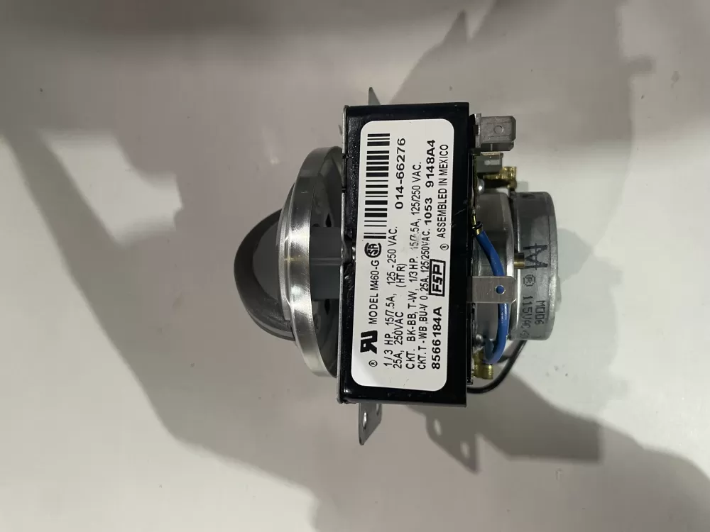 Whirlpool 8566184A 8566184 WP8566184 AP6013380 8566184R PS11746606 Dryer Timer