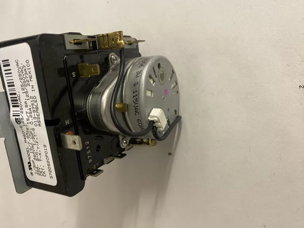 GE 572D520P019 WE4M189 Dryer Timer AZ202841 | BK2222