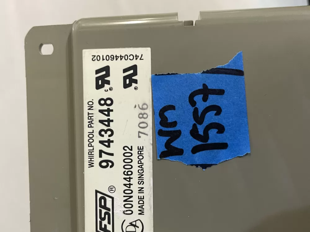 Whirlpool KitchenAid 9743448 Dishwasher Control Board AZ213707 | Wm1557