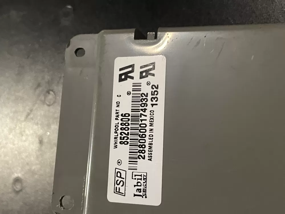 Whirlpool 8528806 Dishwasher Control Board AZ26628 | wm170