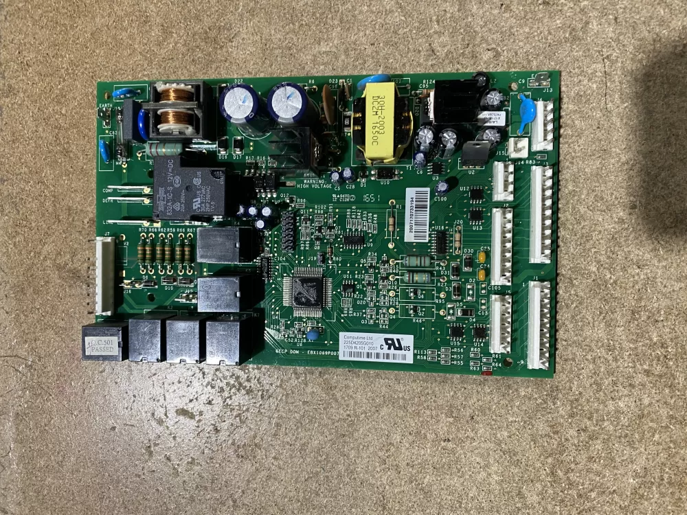 GE 225D4205G010 EBX1069P007 Refrigerator Control Board