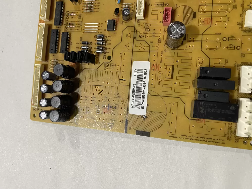 Samsung DA92 00384L DA9200384L Refrigerator Control Board AZ147686 | BK2480