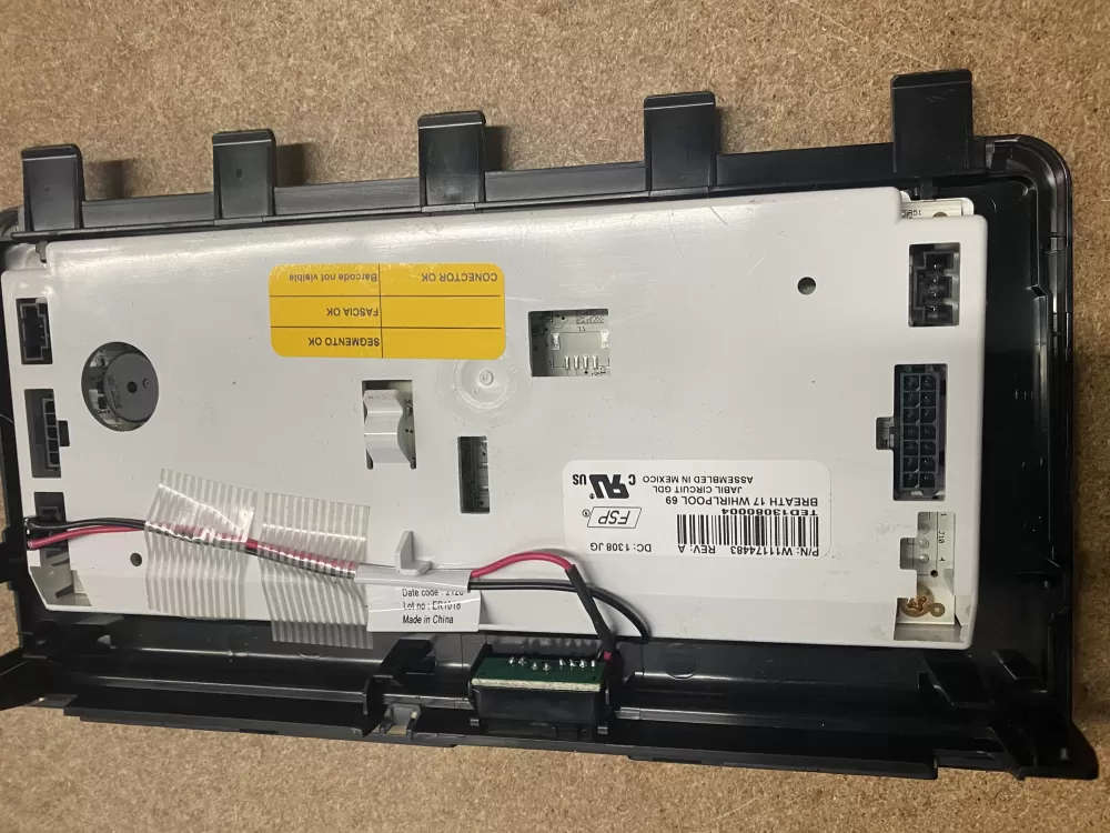 Whirlpool AP6339585 W11174483 W11239666 PS12578770 Refrigerator Dispenser Control Board