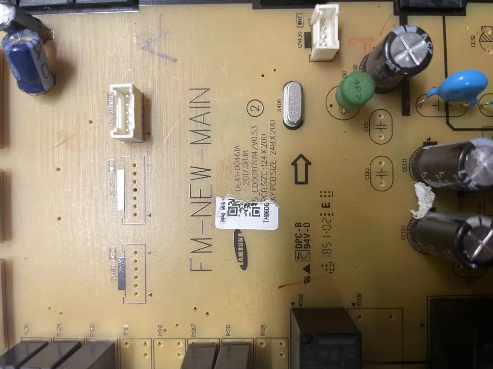 Samsung DE41 00461A Range Control Board Pcb Main Fm AZ204502 | Wm2367
