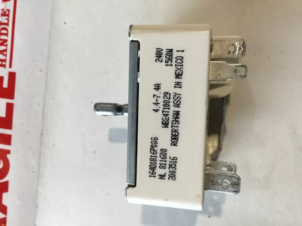 GE  Hotpoint  General Electric WB24T10025  164D1816P012  769692  AH236750  AP2024072  EAP236750  PD00001118  PS236750  WB24T10029  164D1816P008  769696  AH236754  AP2024076  EA236754  EAP236754  PD00008555  PS236754 Range Switch Infinite