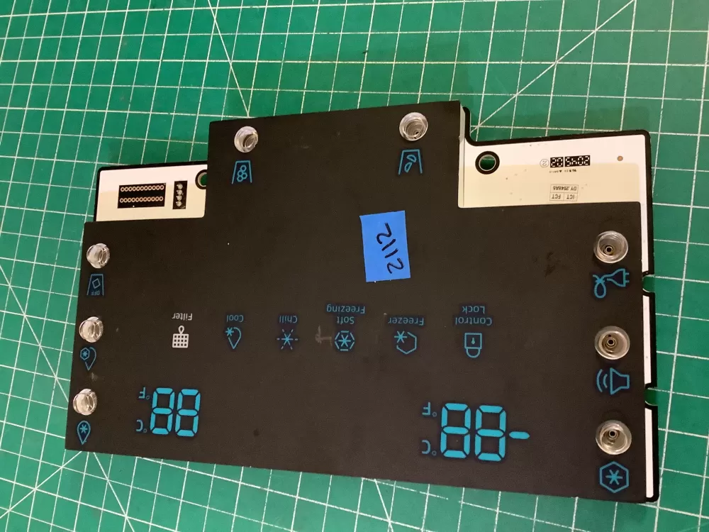 Samsung DA92-00662C Refrigerator UI Control Board AZ189965 | NR2112